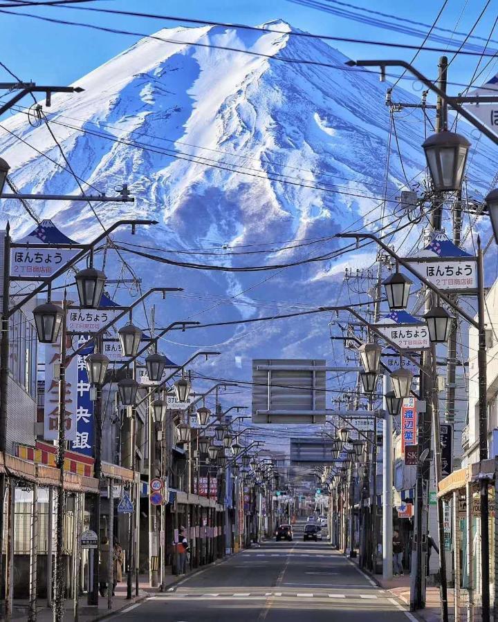 安野月江苑 Anno Gekkouen Fuji Villa Fujiyoshida Bagian luar foto